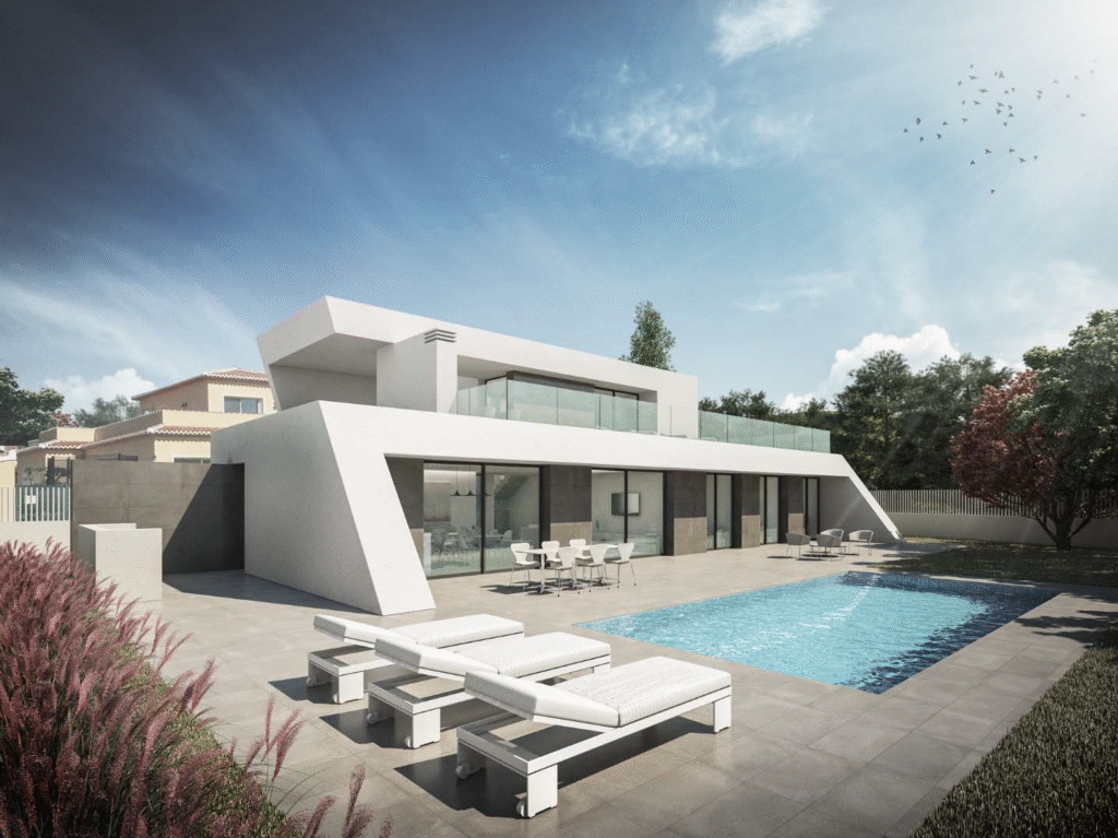 Detalle constructivo en vivienda sostenible